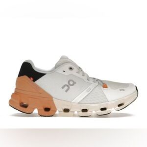 On Running Women's Sneakers in White and Orange